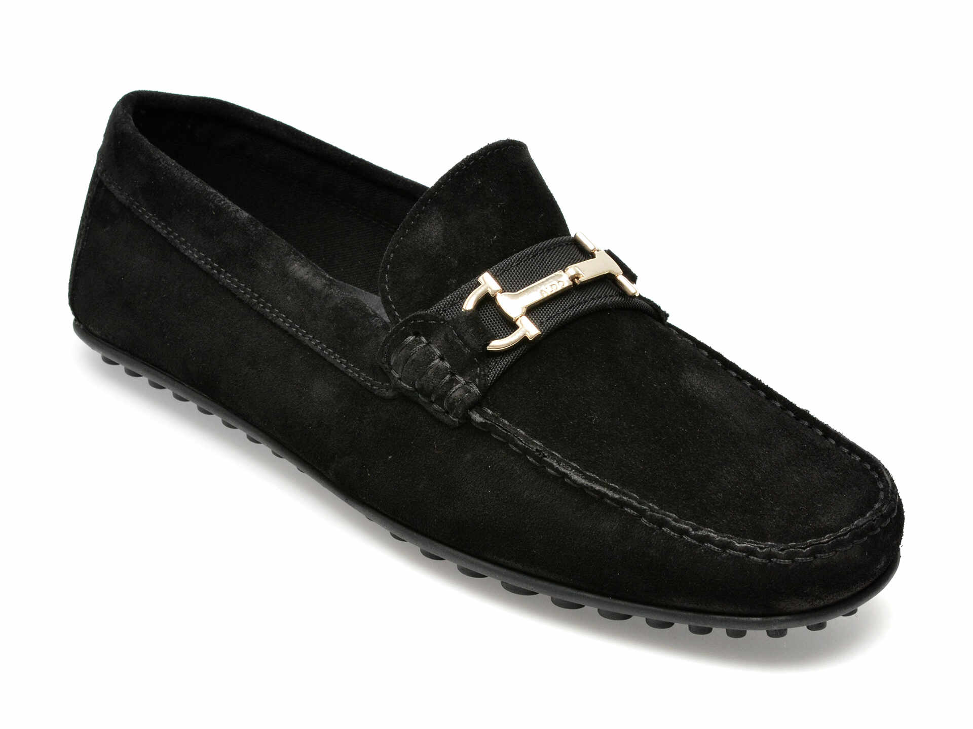 Pantofi ALDO negri, SCUDERIA001, din piele intoarsa