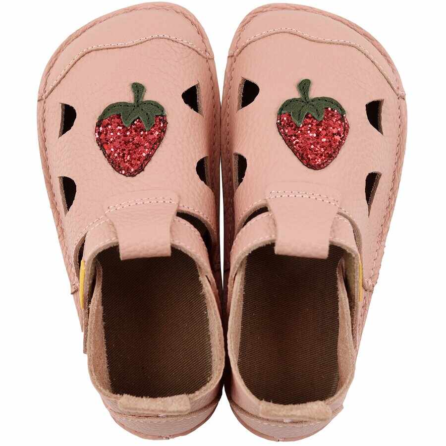 Sandale barefoot NIDO - Strawberry