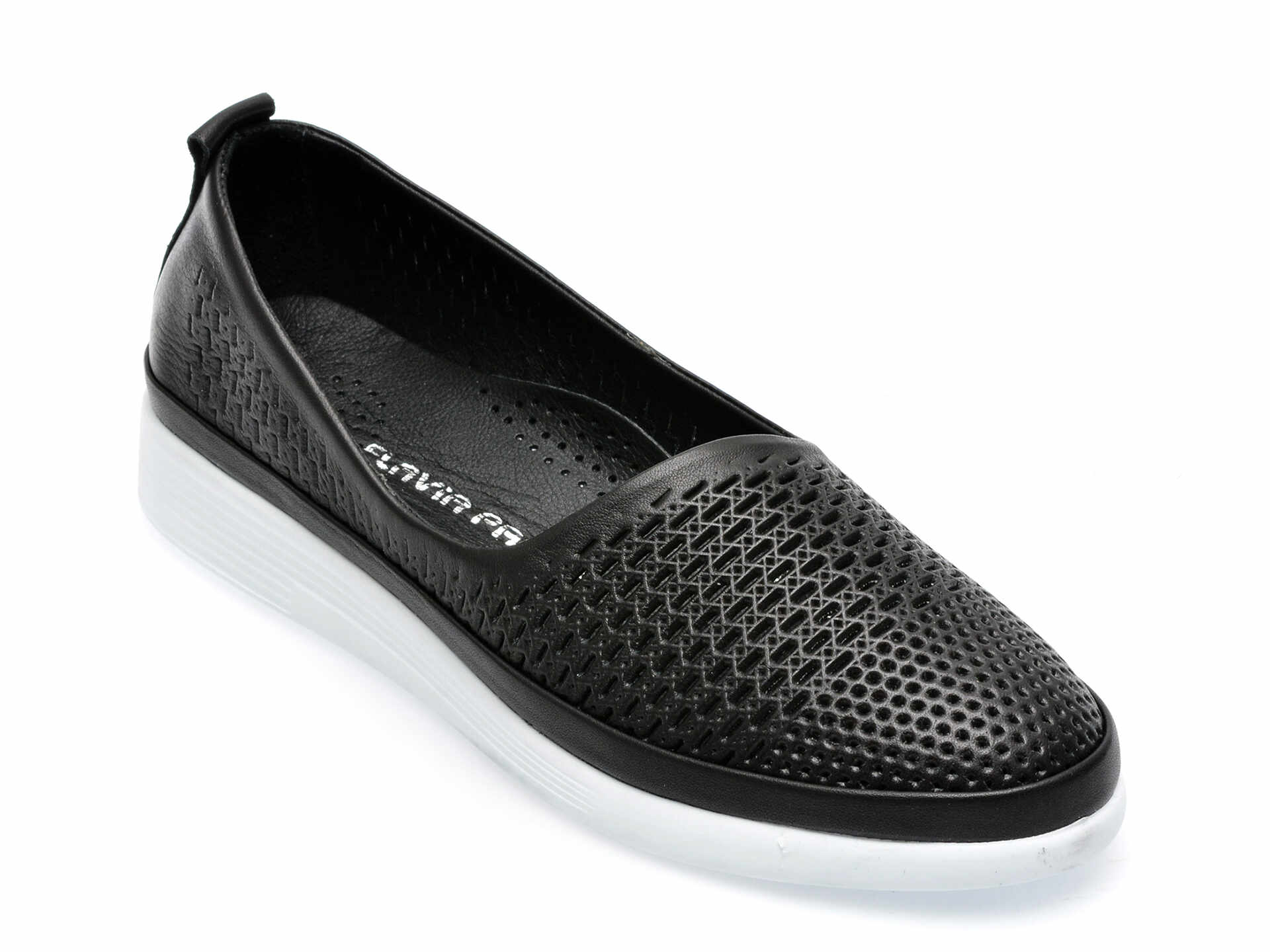 Pantofi FLAVIA PASSINI negri, 88601, din piele naturala