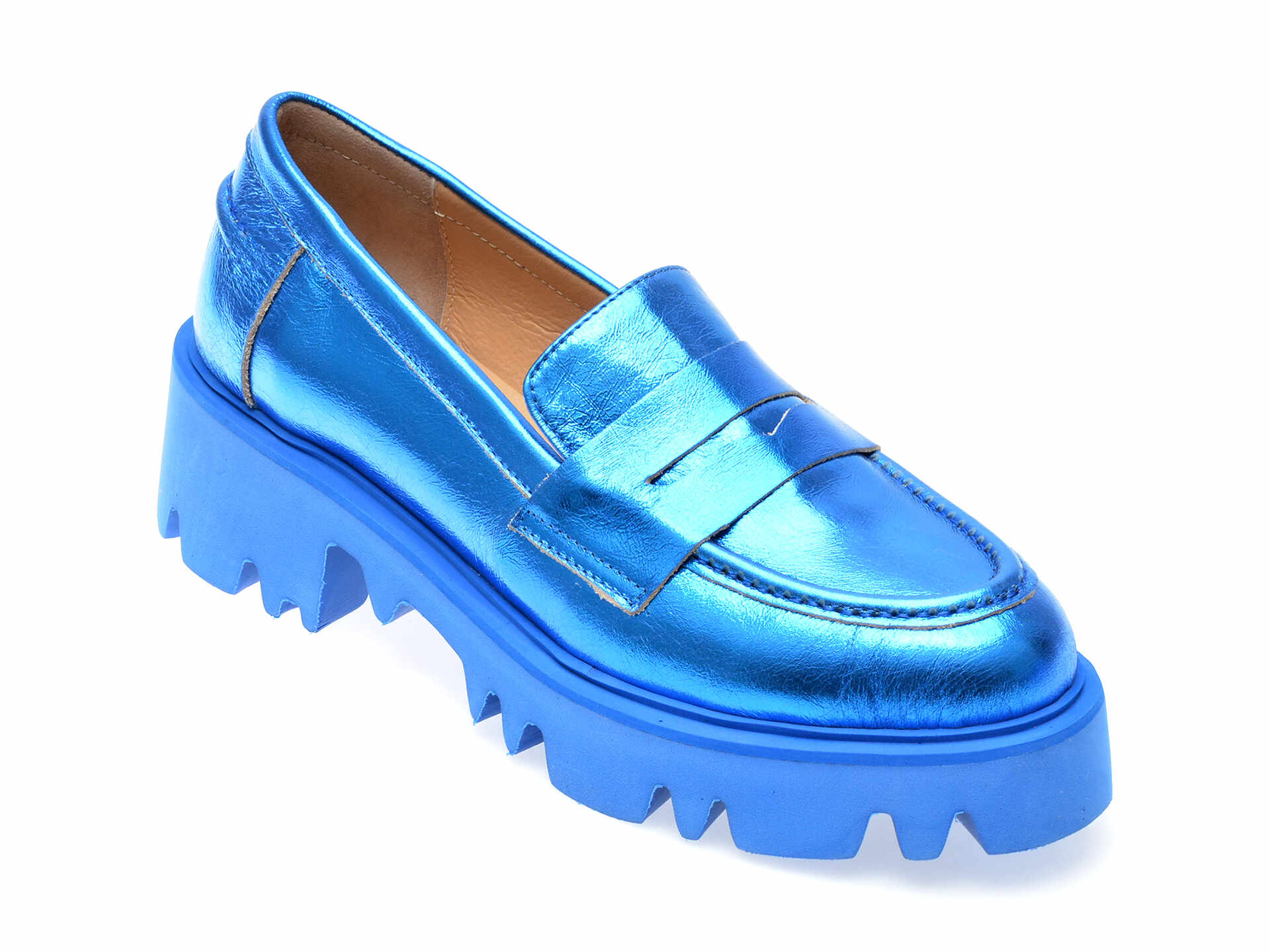 Pantofi GRYXX albastri, 4380919, din piele naturala