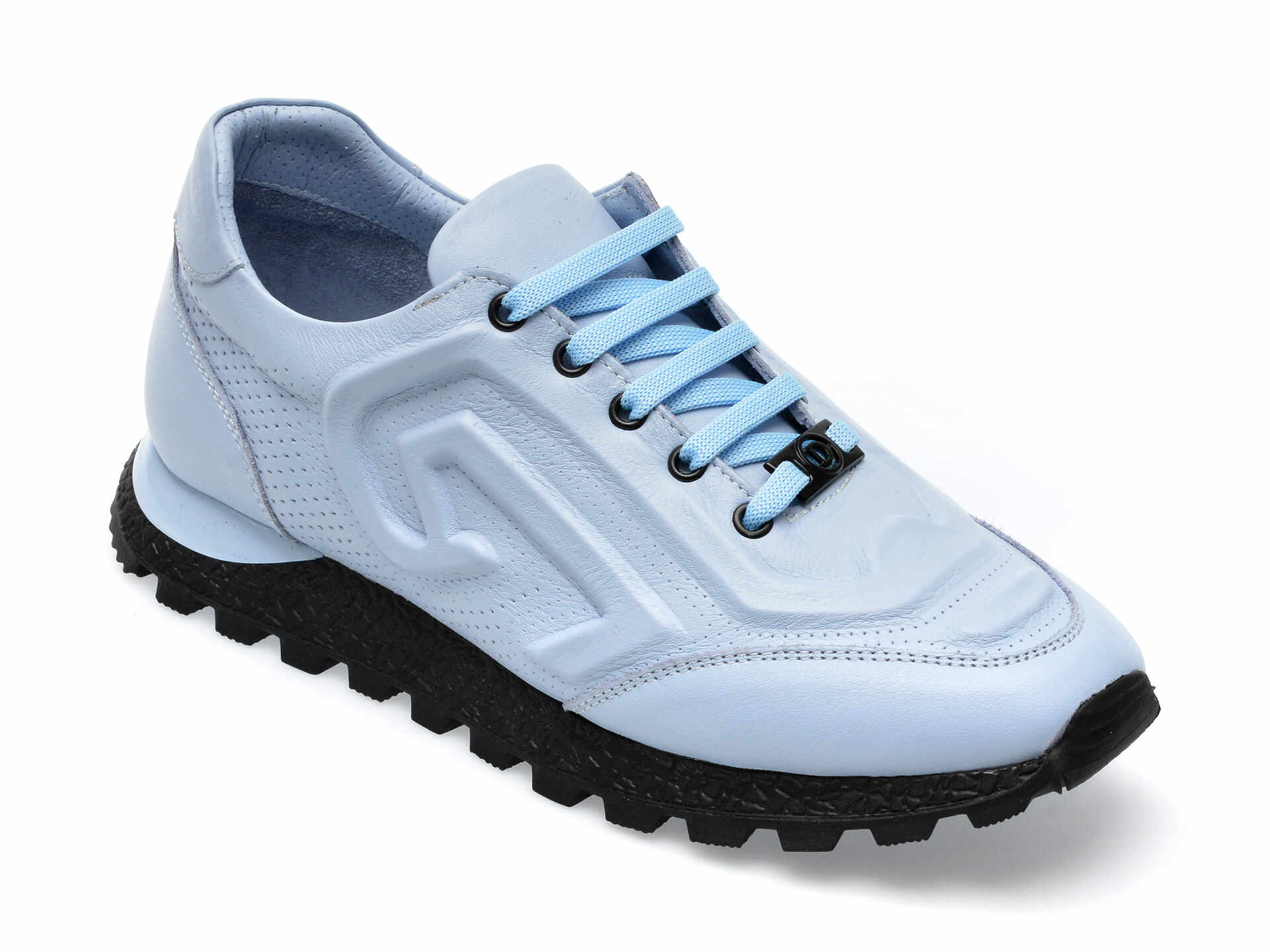 Pantofi GRYXX albastri, 82773, din piele naturala