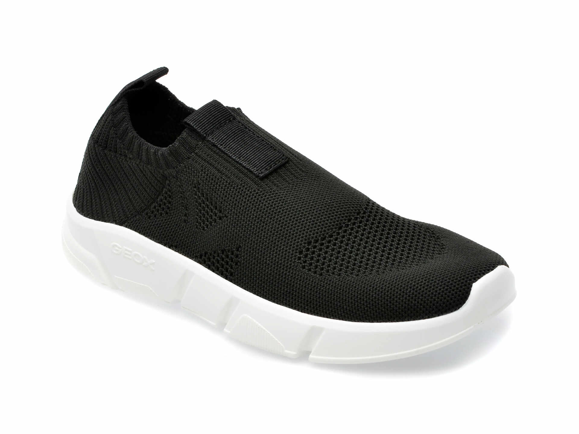 Pantofi GEOX negri, J02DMA, din material textil