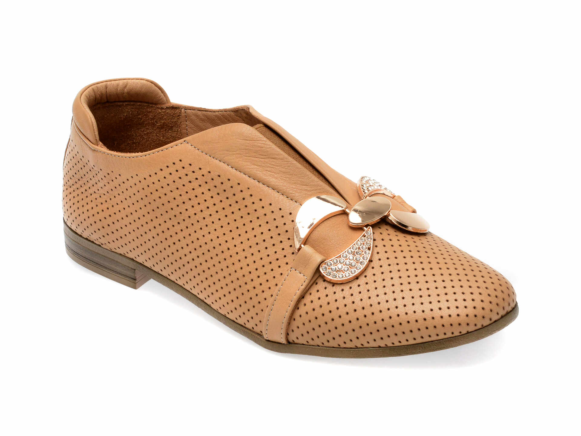 Pantofi GRYXX maro, 5001006, din piele naturala