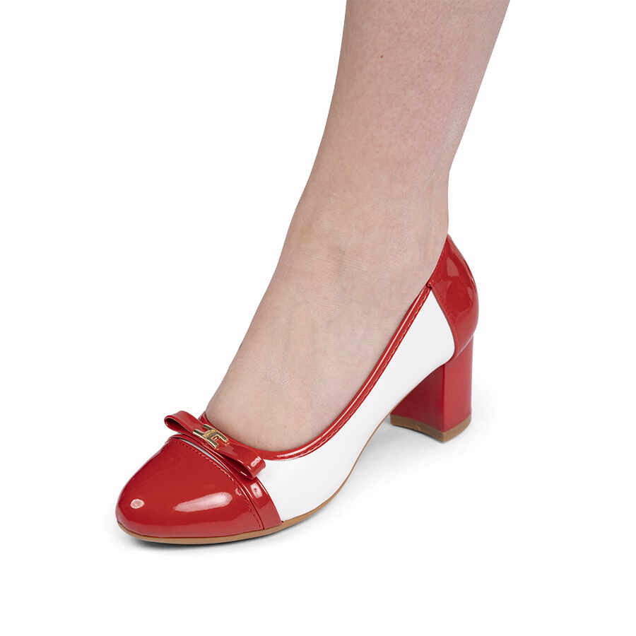 Pantofi dama din piele ecologica lacuita Rosi Mariana Marimea 40