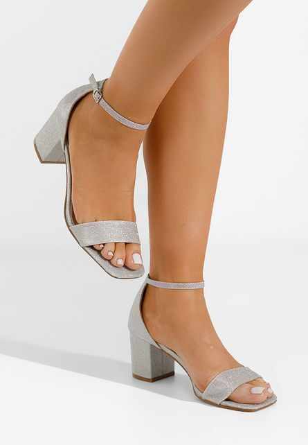 Sandale dama elegante Meara S argintii
