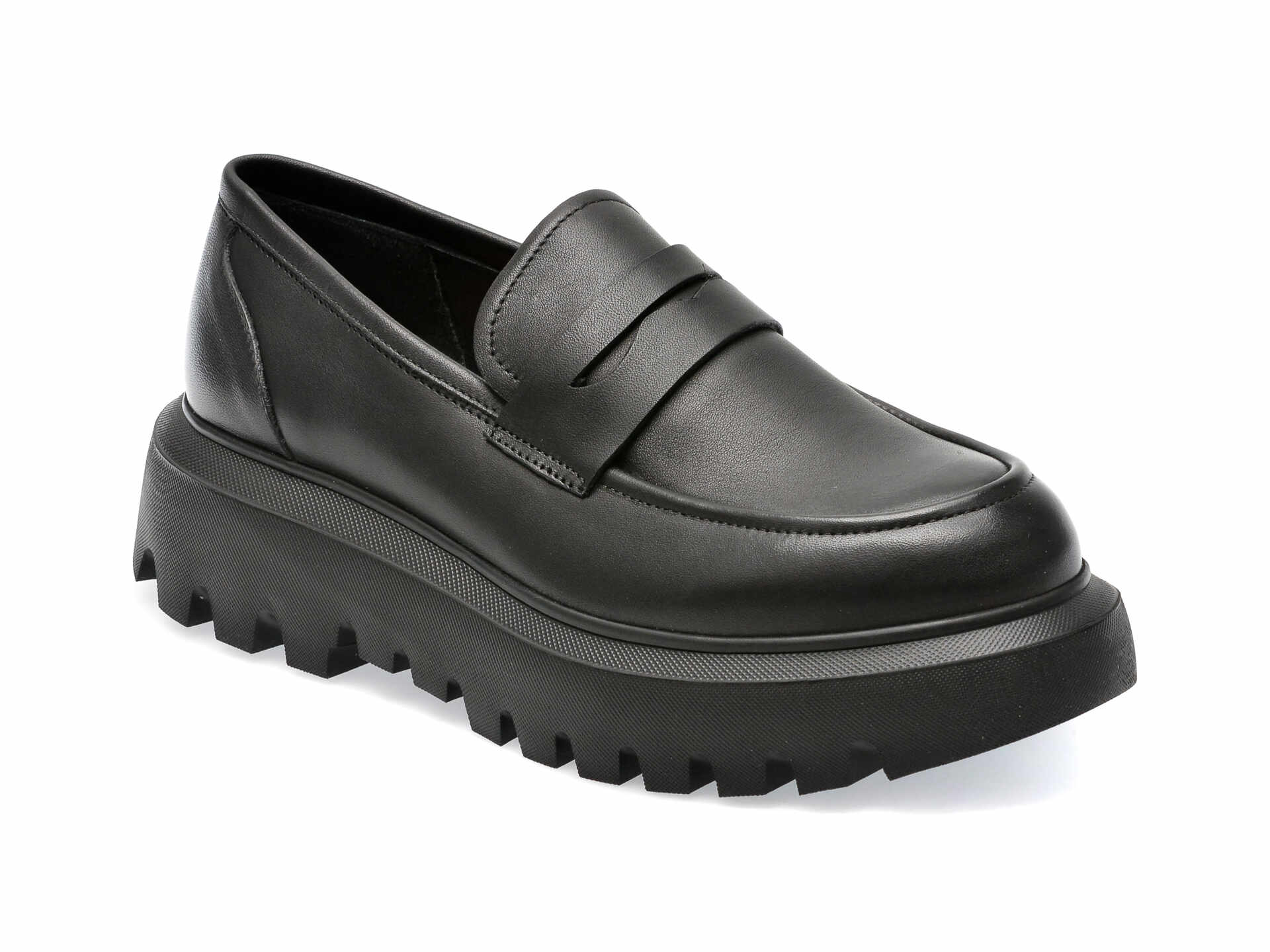 Pantofi FLAVIA PASSINI negri, 12030, din piele naturala