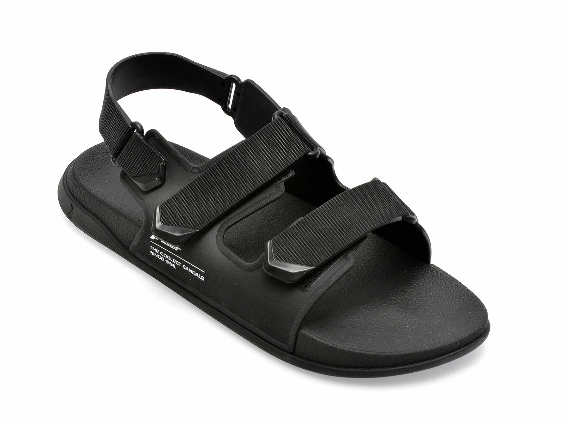 Sandale RIDER negre, 1199483, din pvc
