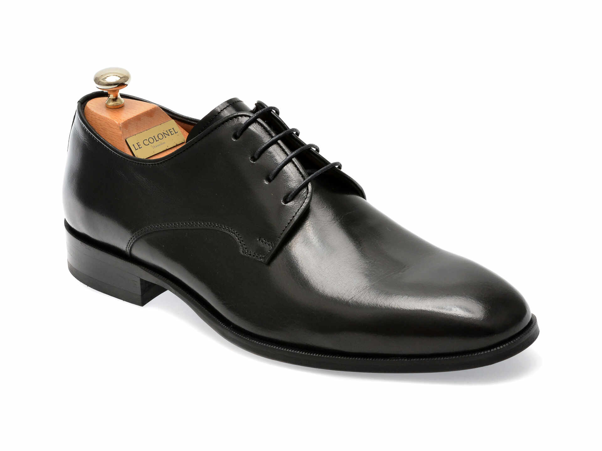 Pantofi LE COLONEL negri, 48486, din piele naturala