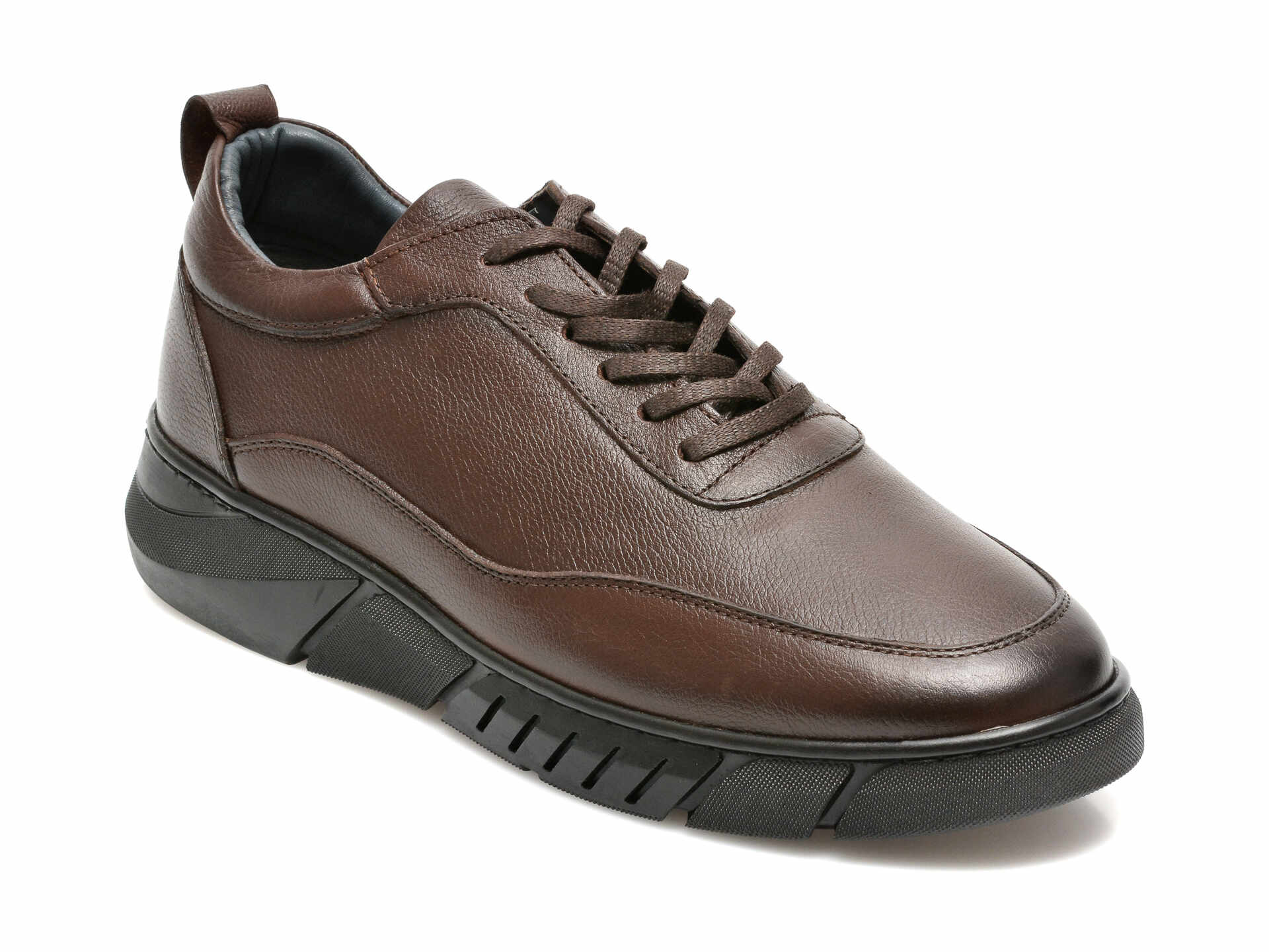 Pantofi BRAVELLI maro, 13058, din piele naturala