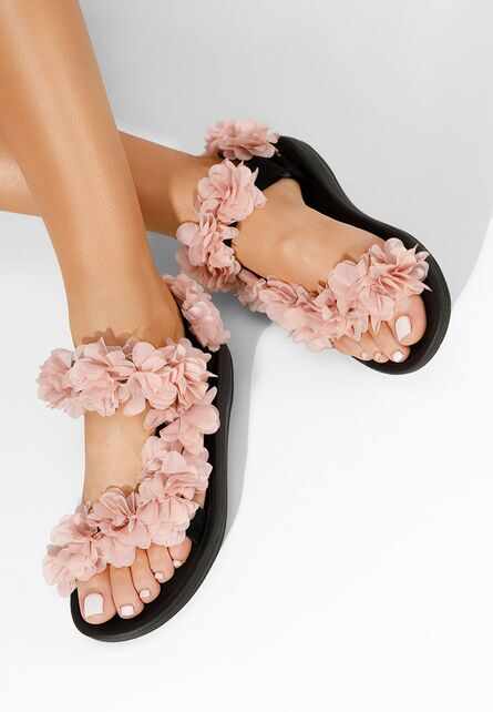 Sandale cu talpa joasa Isembra V3 roz