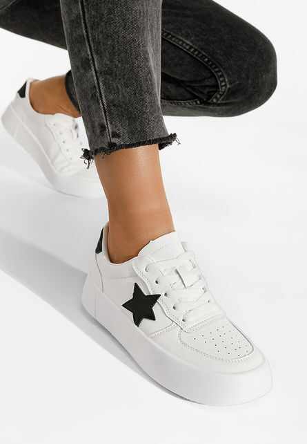 Sneakers dama Acosa albi