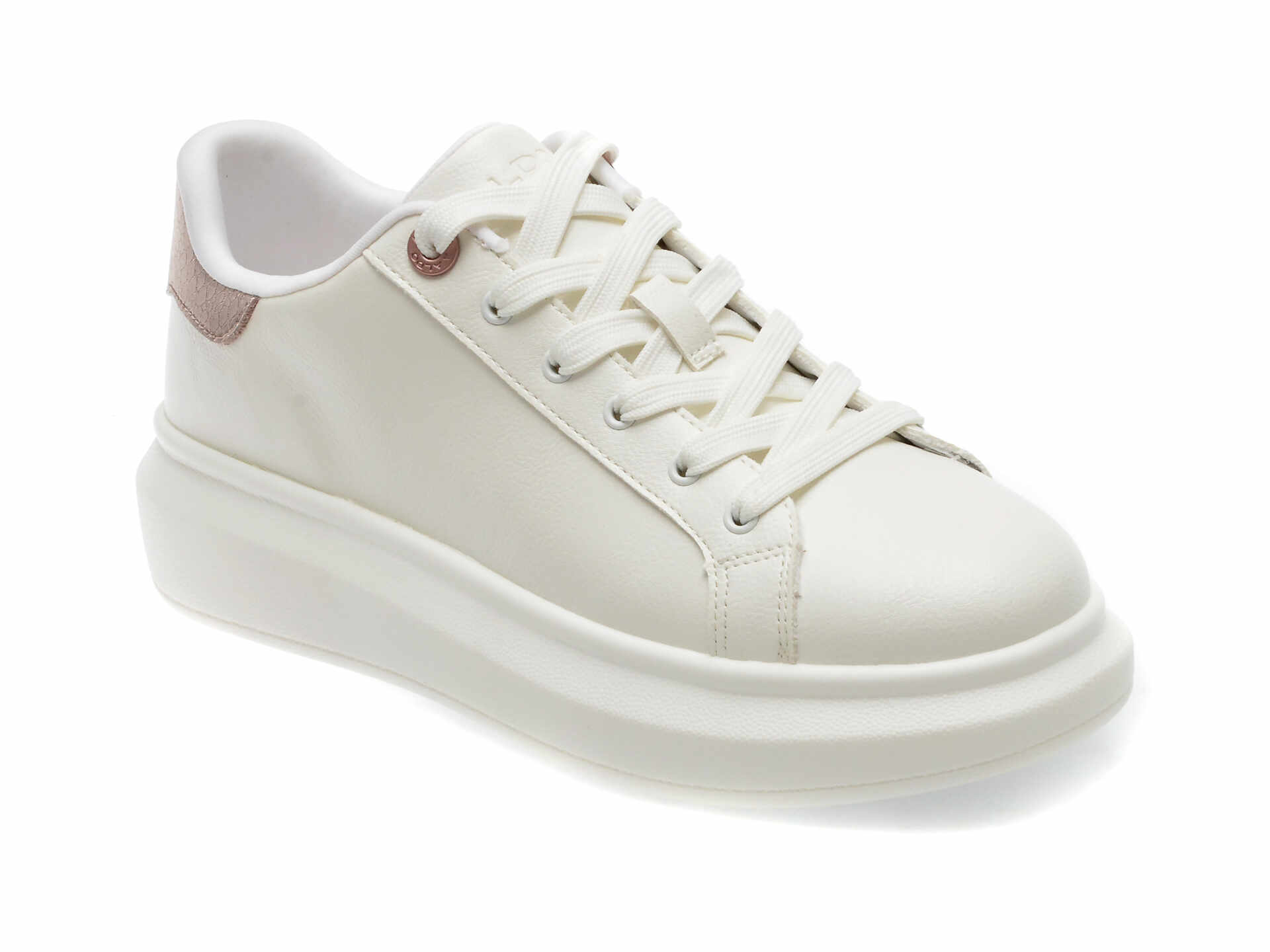 Pantofi ALDO albi, REIA690, din piele ecologica