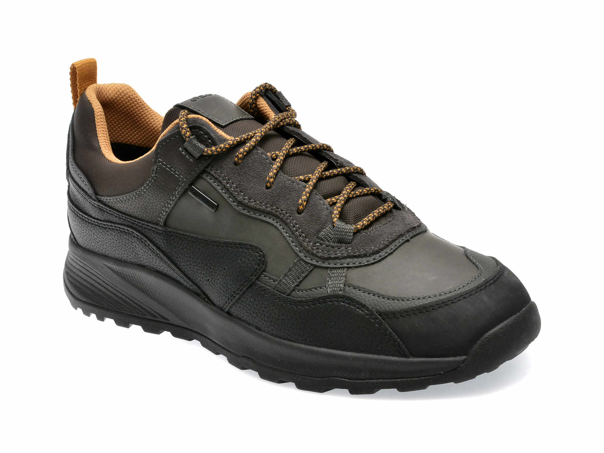 Pantofi GEOX gri, U36EZC, din piele ecologica