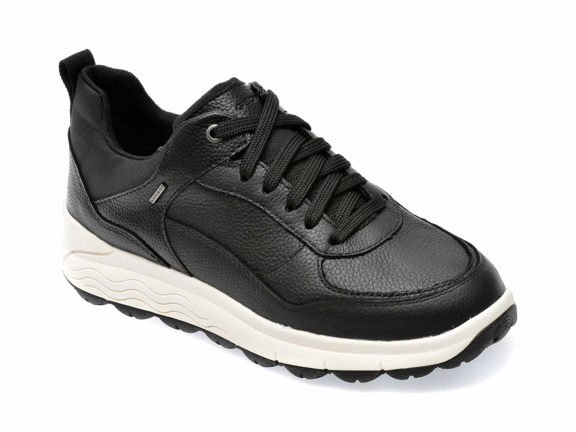 Pantofi GEOX negri, D3626D, din piele naturala