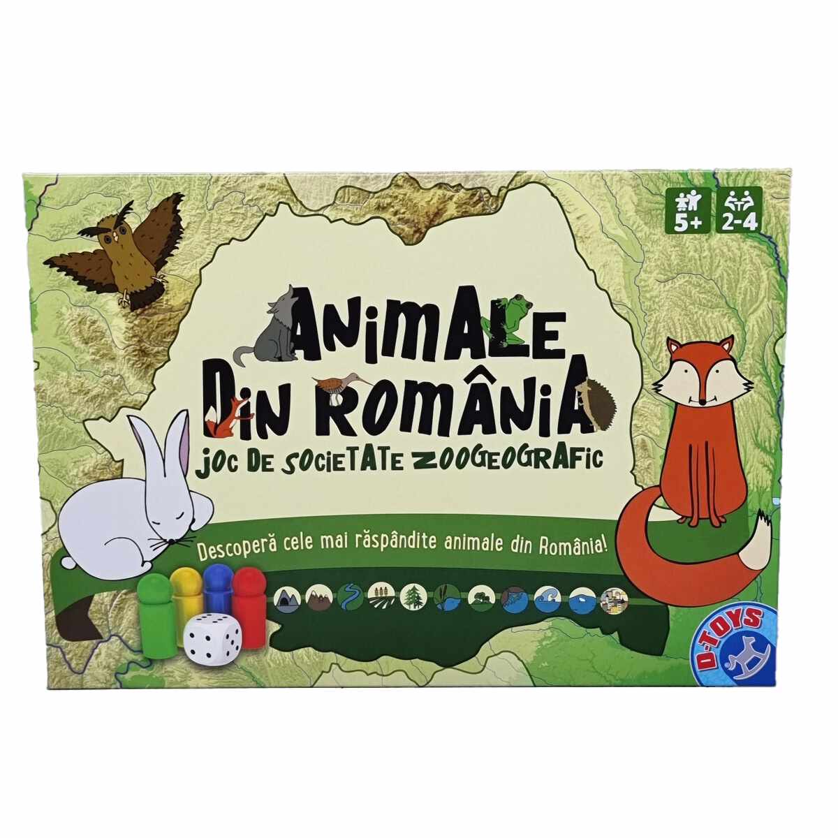 Joc De Societate - Animale Din Romania