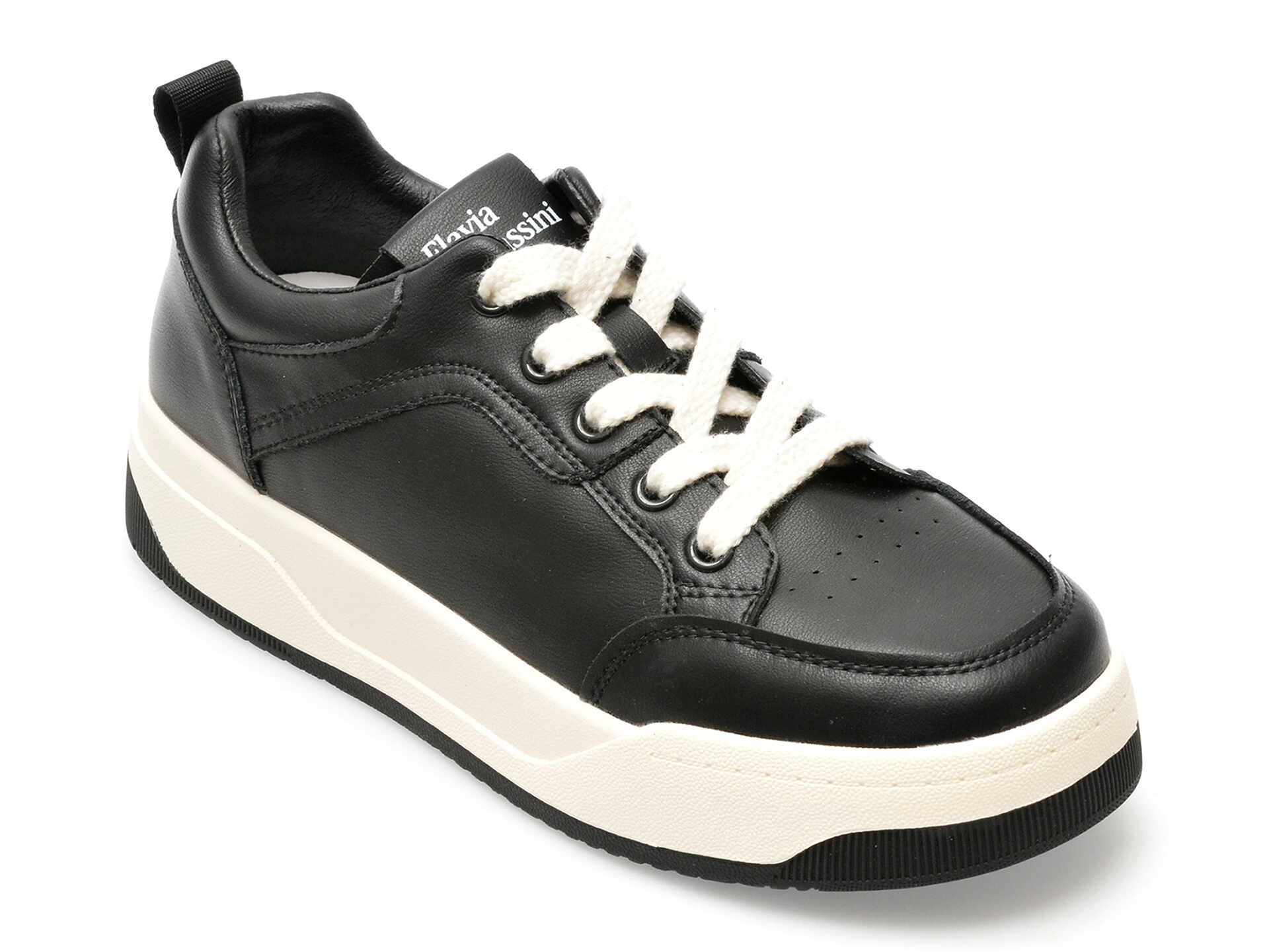 Pantofi FLAVIA PASSINI negri, 23087, din piele naturala