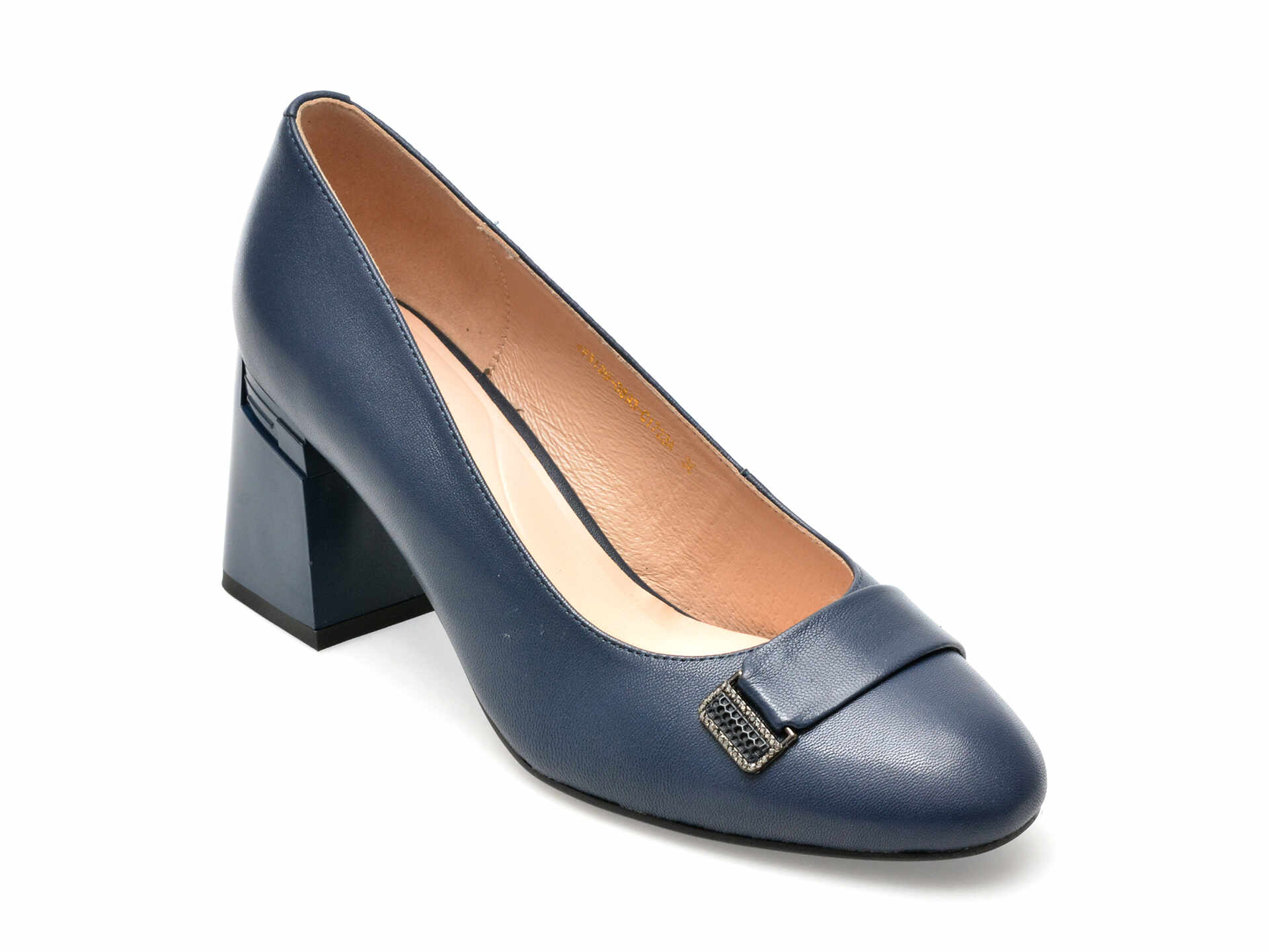 Pantofi EPICA bleumarin, 4F3199, din piele naturala