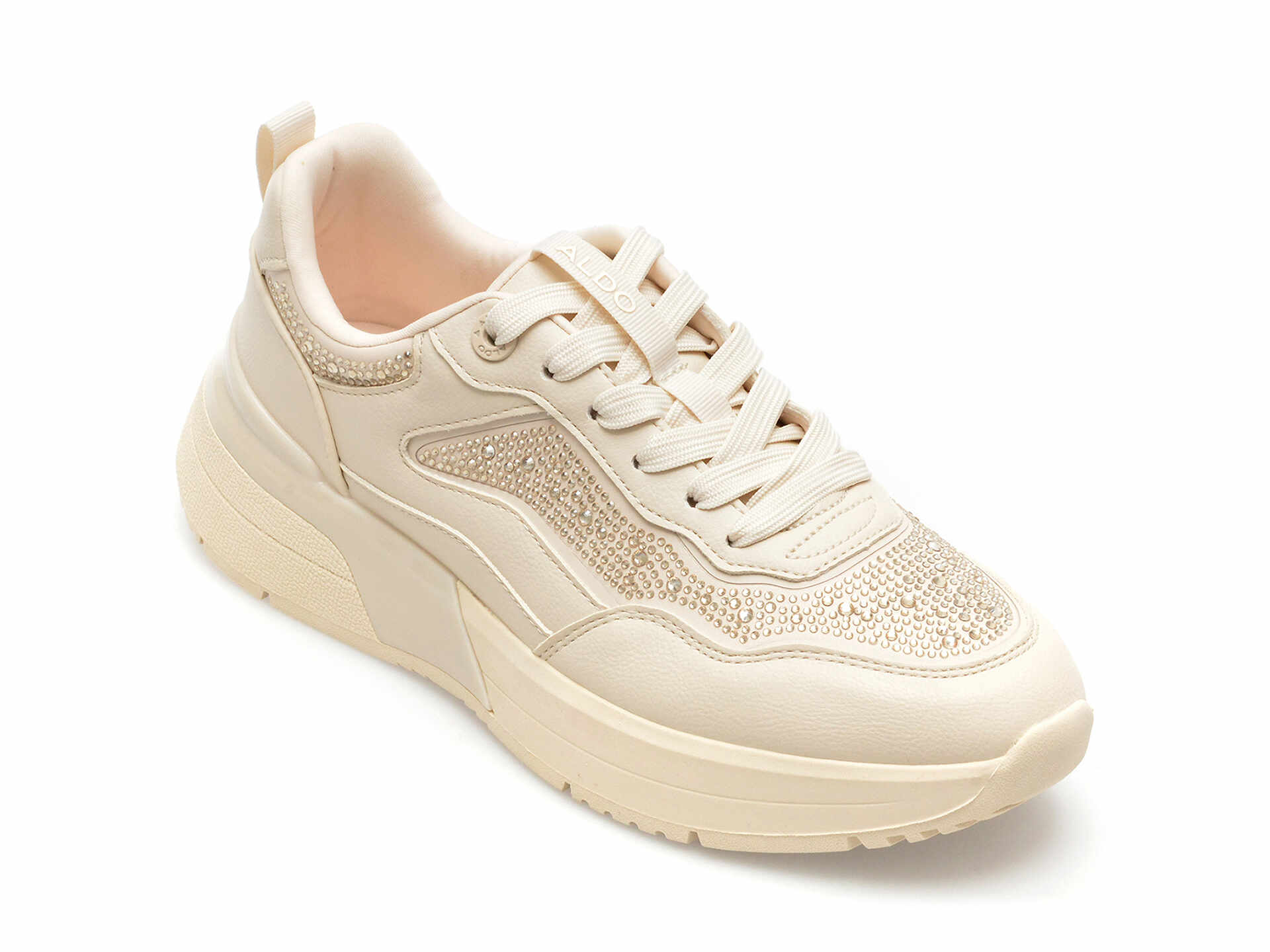 Pantofi ALDO albi, DYLANA981, din piele ecologica
