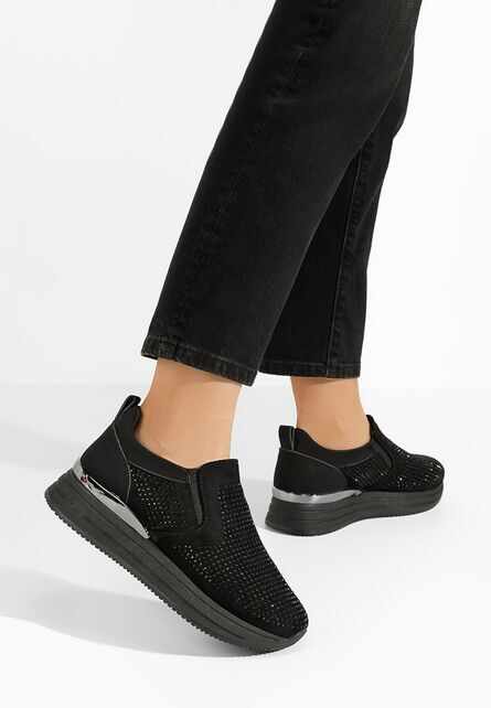 Sneakers cu platformă Vilera negri