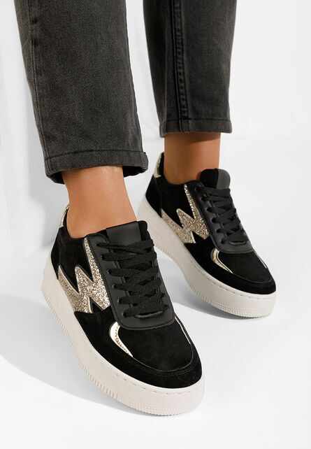 Sneakers cu platformă Nadine negri