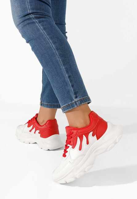 Sneakers dama Lusia rosii